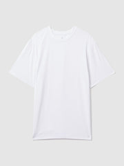 CHÉ Studios Crew Neck T-Shirt with TENCEL™ Fibers in White