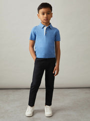 3-9 yrs Slim Fit Tapered Chinos in Navy