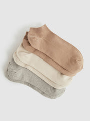 3 Pack of Trainer Socks in Multi