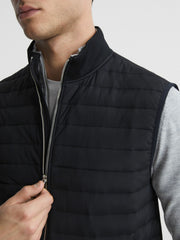 Hybrid Quilted Gilet in Black