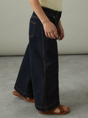 4-9 yrs Wide-Leg Jeans in Indigo