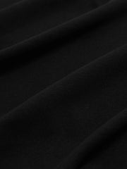 9-13 yrs Cotton Crew-Neck T-Shirt in Black