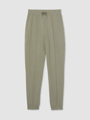 Drawstring Jersey Joggers in Sage