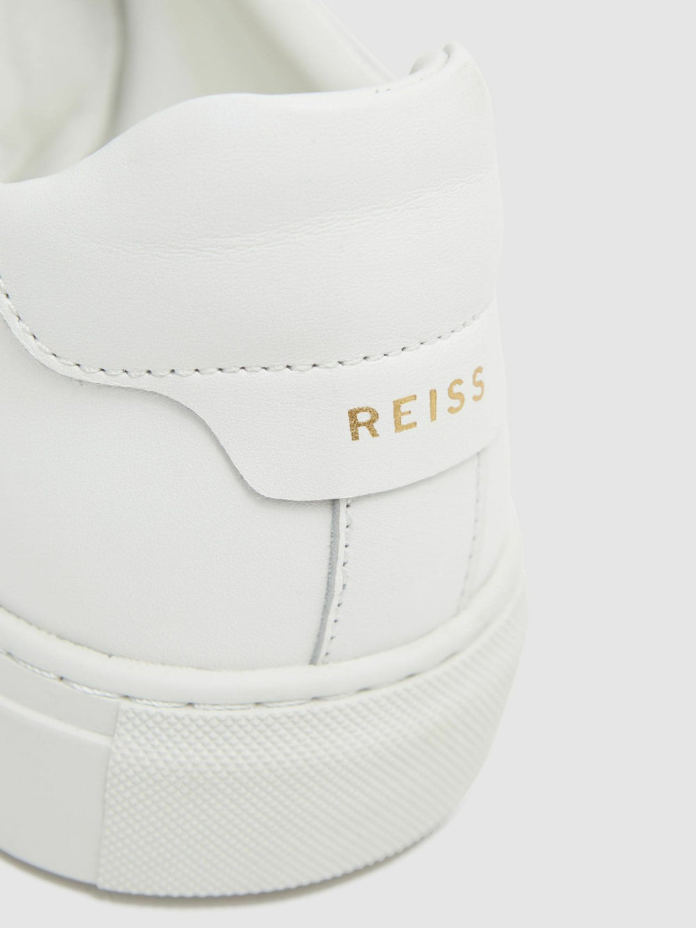 Leather Low-Top Trainers in White