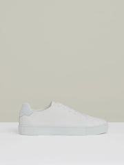 Knitted Low-Top Trainers in White