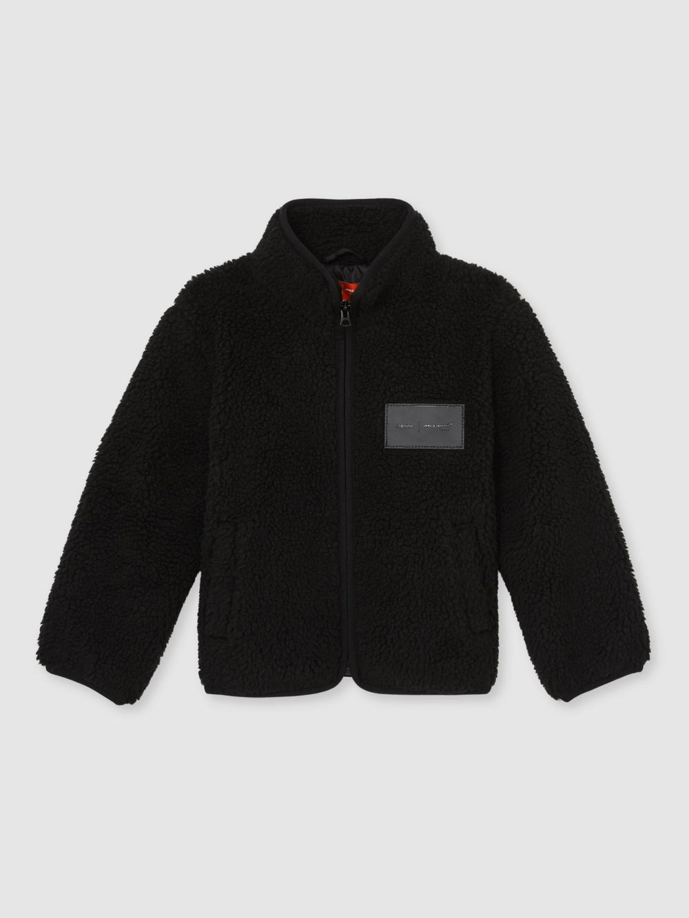 13-14 yrs Unisex Fit McLaren F1 Team Embroidered Fleece Jacket in Black