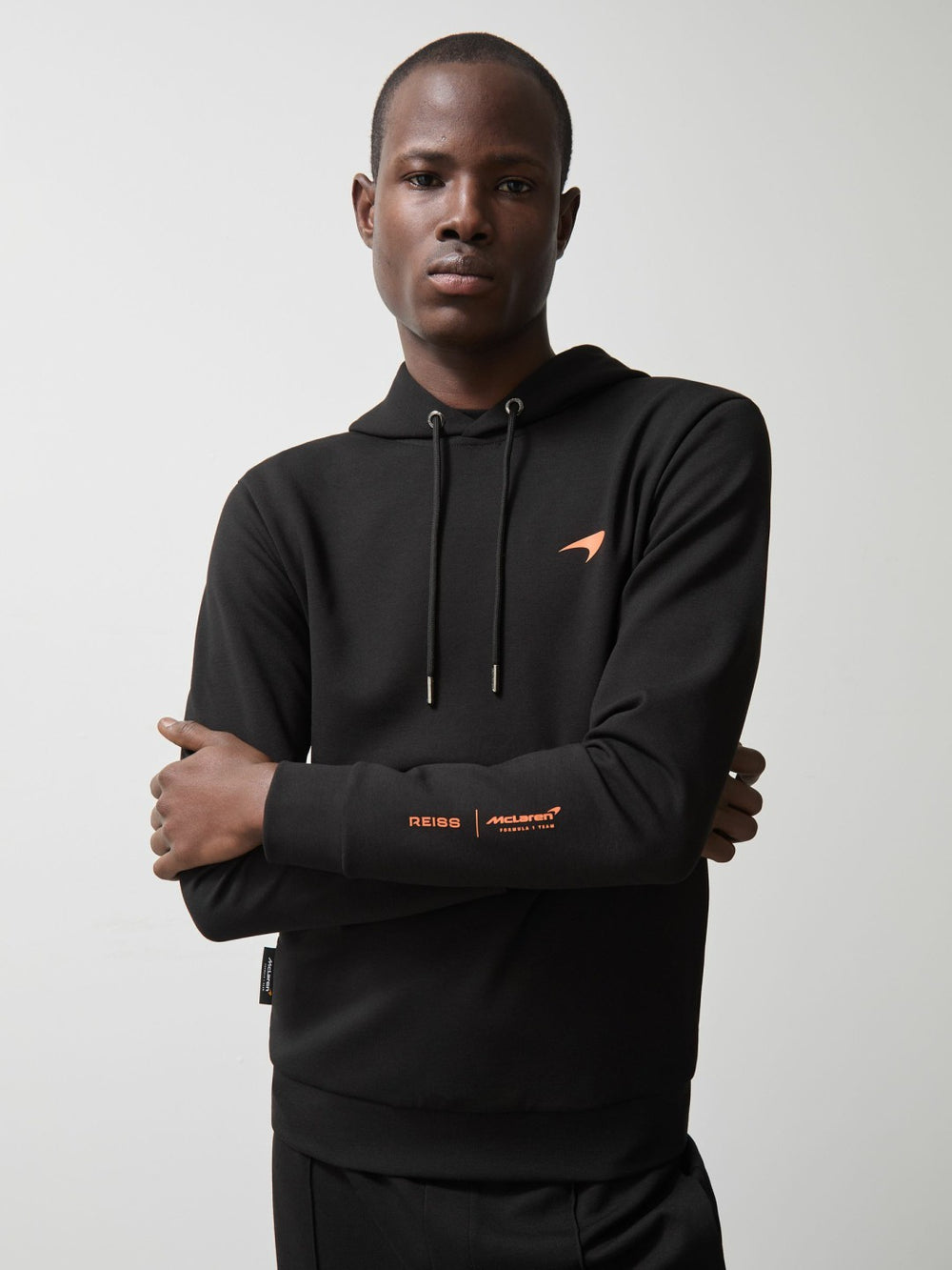 McLaren F1 Team Interlock Hoodie in Black
