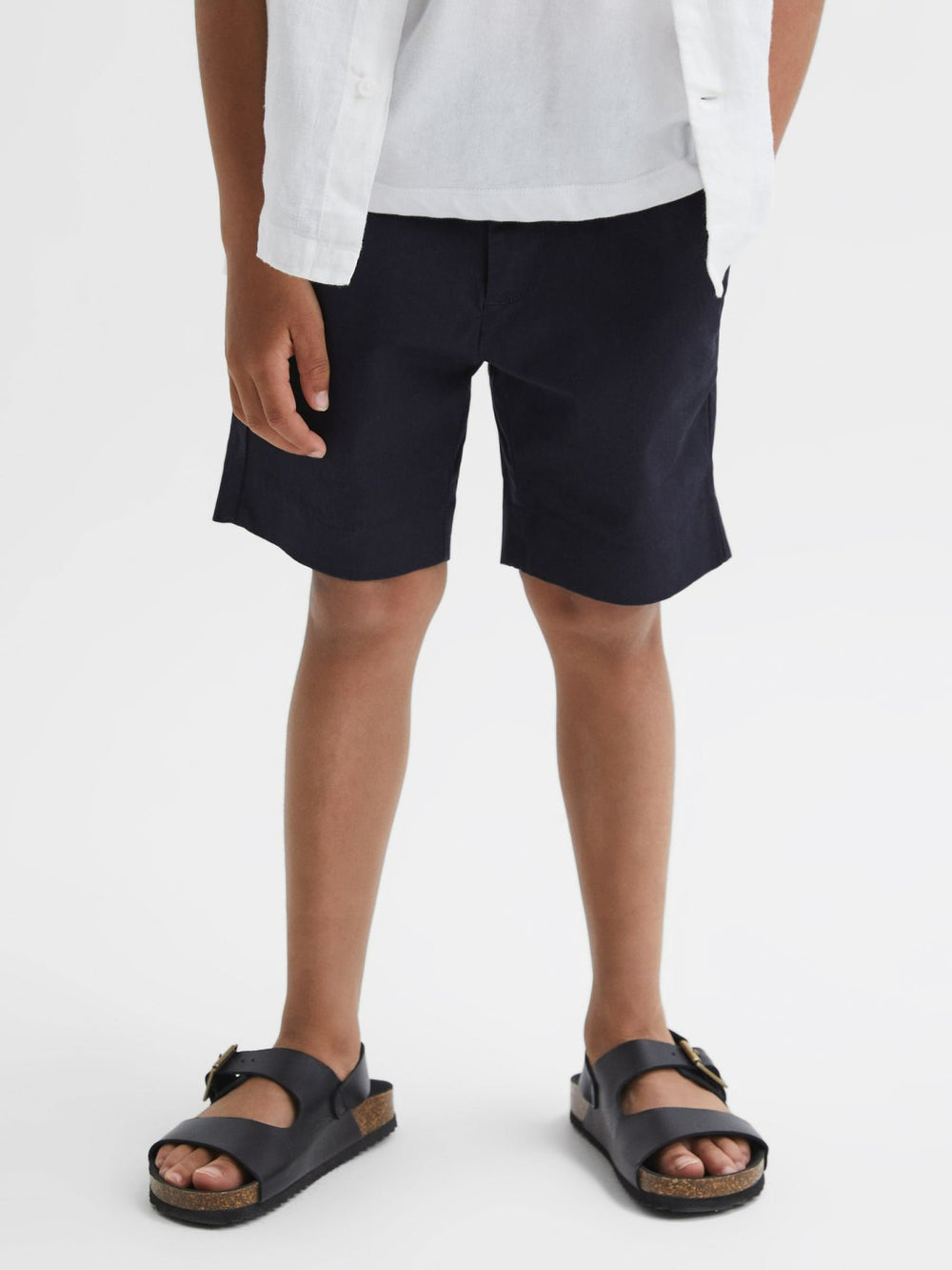 9-13 yrs Casual Chino Shorts in Navy