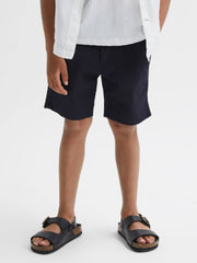 9-13 yrs Casual Chino Shorts in Navy
