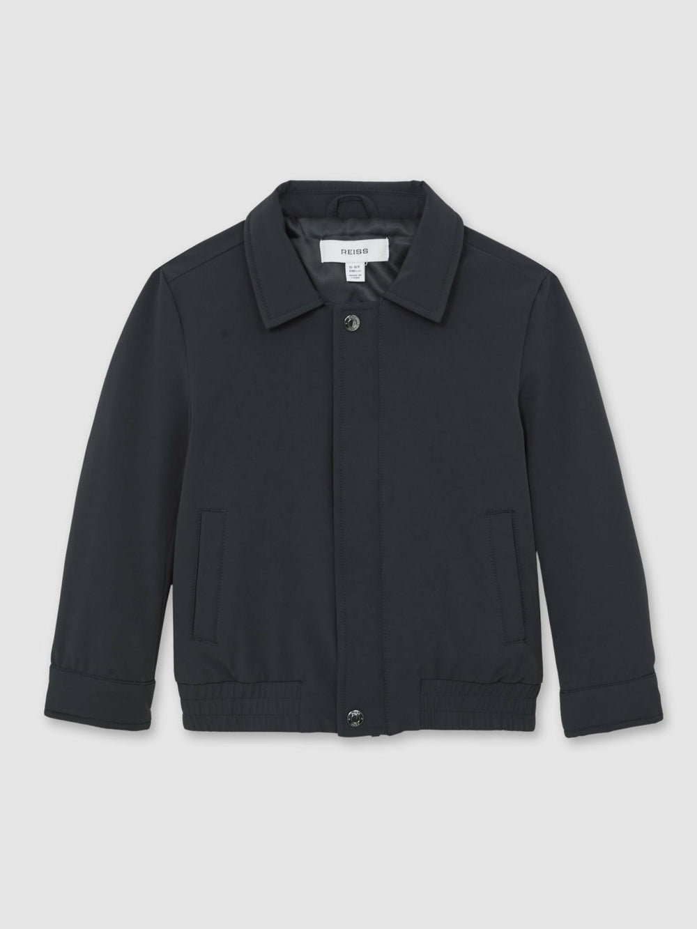 13-14 yrs Zip Through Harrington Jacket in Blue