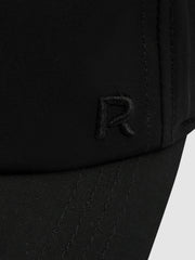 Logo-Embroidered Baseball Cap in Black