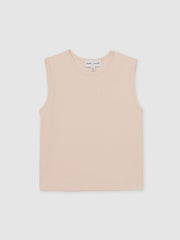 4-9 yrs | Les 100 Ciels Oversize T-Shirt in Peach