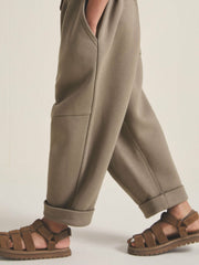 4-9 yrs | Les 100 Ciels Jersey Joggers in Mink