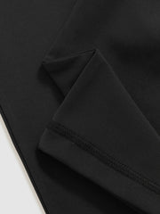 13-14 yrs Three-Quarter Length Leggings in Black