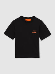 3-9 yrs Unisex Fit Oversized McLaren F1 Team Tyre T-Shirt in Black
