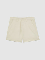 90S Long Shorts in Ecru