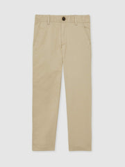 9-13 yrs Slim Fit Casual Chinos in Stone