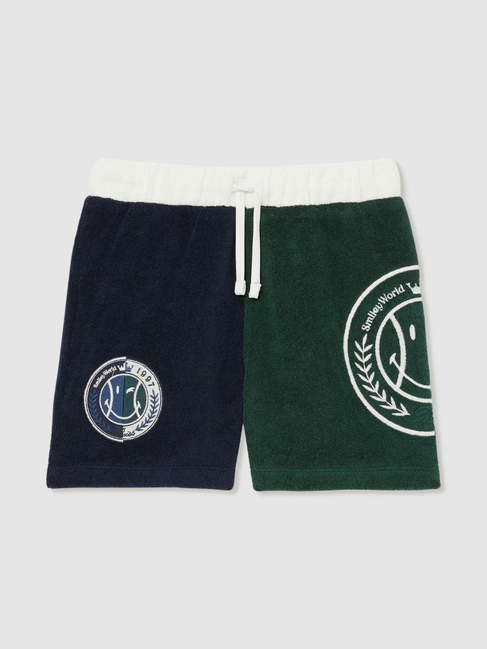 13-14 yrs SmileyWorld Towelling Shorts in Blue