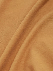 9-13 yrs Crew Neck T-Shirt in Tan Brown