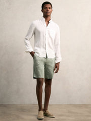 Short Length Casual Chino Shorts in Pistachio