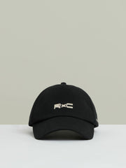 | Ché Logo-Embroidered Cap in Black