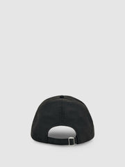 Embroidered-Logo Tech Baseball Cap in Black