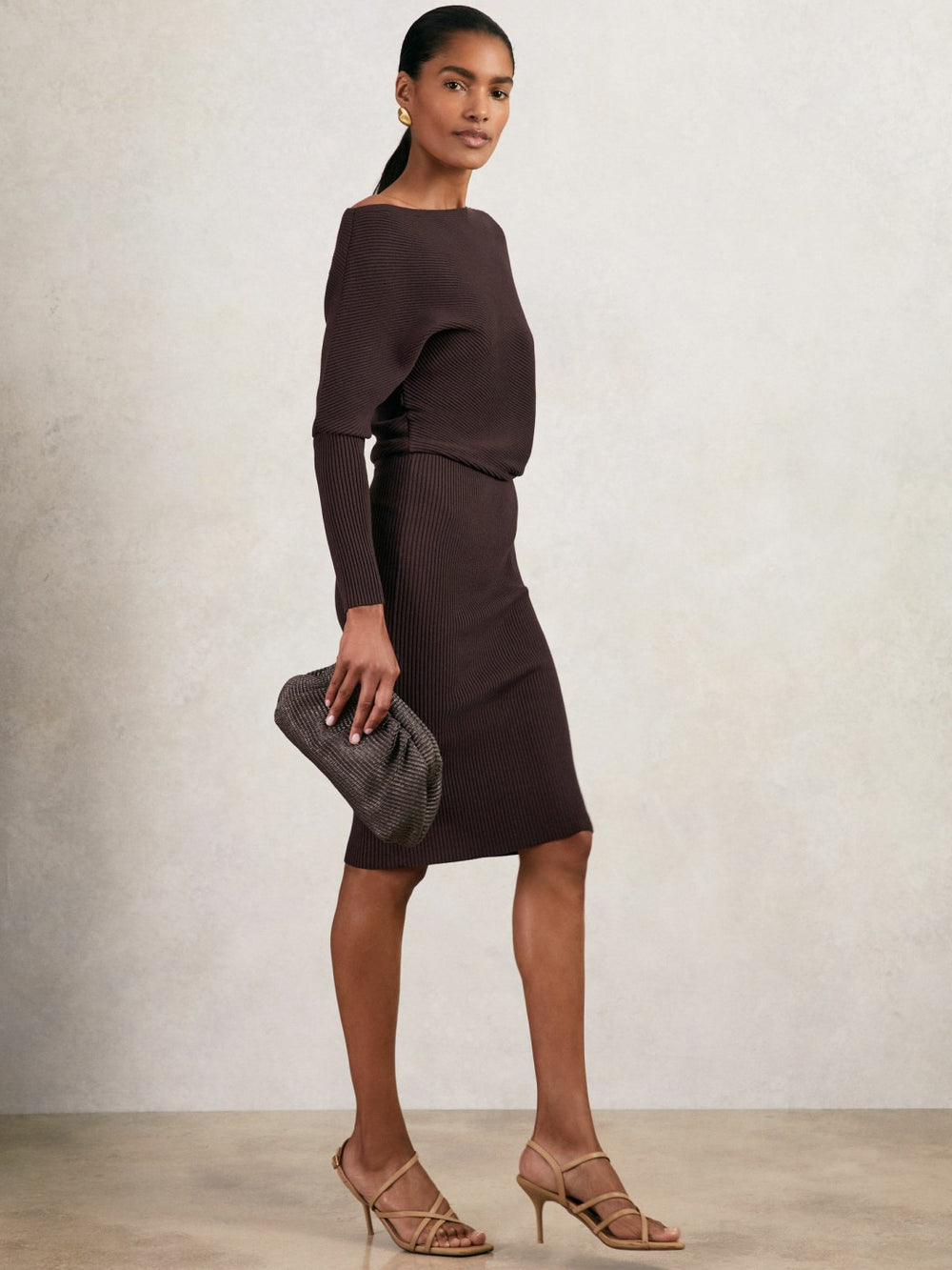 Dress in Plum Purple