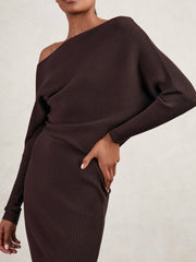 Dress in Plum Purple