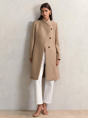 Petite Coat in Camel