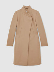 Petite Coat in Camel