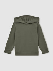 3-9 yrs Interlock Jersey Hoodie in Dark Sage