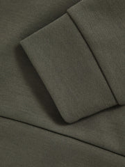 9-13 yrs Interlock Jersey Hoodie in Dark Sage