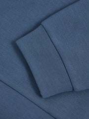Interlock Jersey Hoodie in Ocean Blue