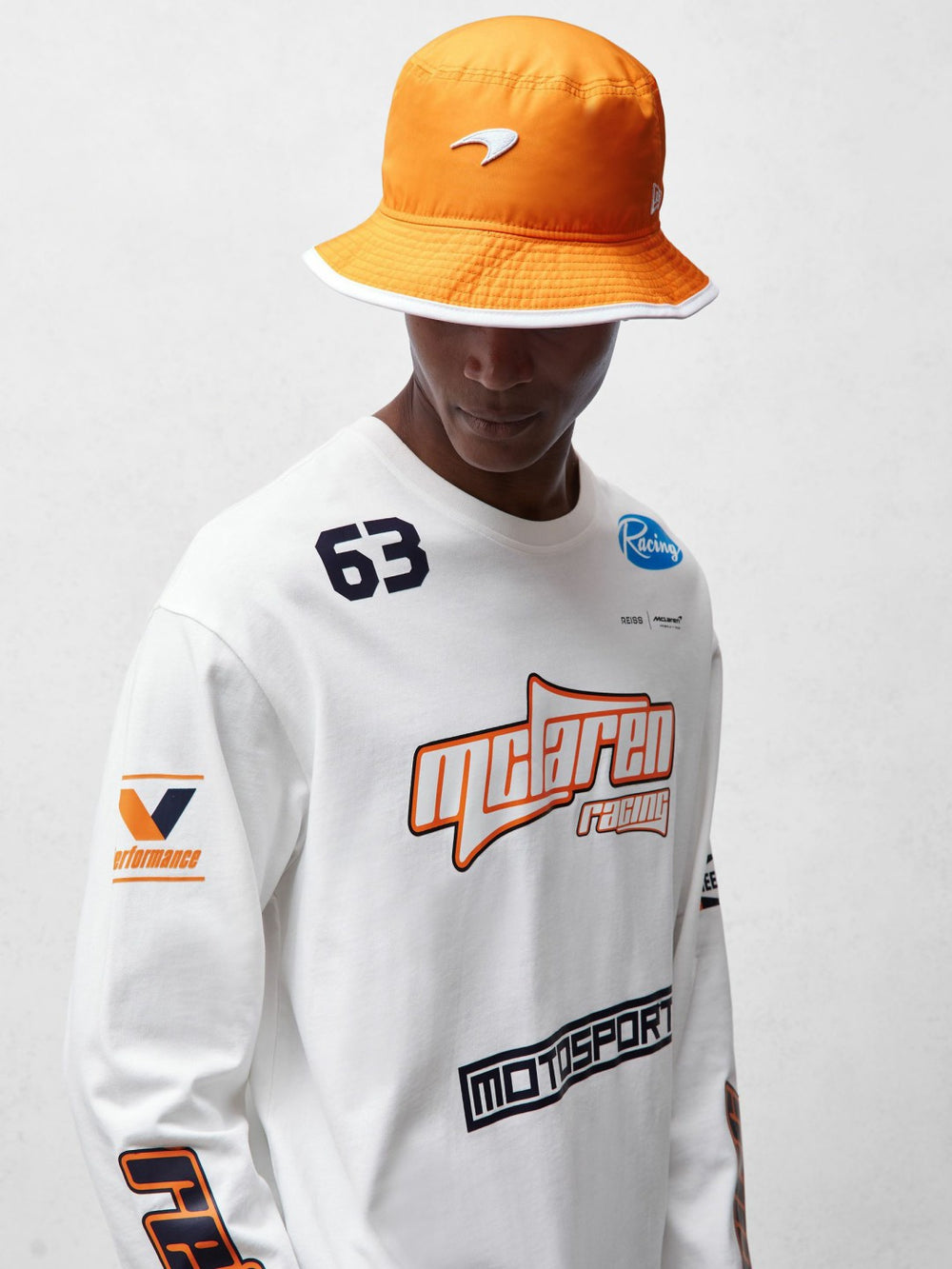 Hat in Papaya Orange