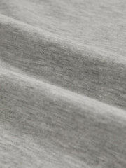 9-13 yrs Cotton-Blend Crew-Neck T-Shirt in Grey Marl