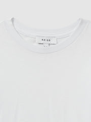 9-13 yrs Crew Neck T-Shirt in White