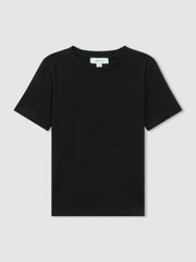 9-13 yrs Crew Neck T-Shirt in Black