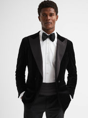 Silk Cummerbund in Black