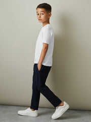3-9 yrs Three Pack Of Crew Neck T-Shirts in White