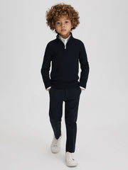 3-9 yrs Slim Fit Cotton Shirt in White