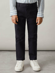 9-14 yrs Slim Fit Casual Chinos in Navy