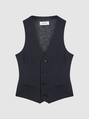 4-9 yrs Modern Fit Waistcoat in Navy