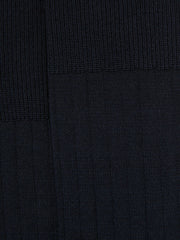 Ribbed Socks in Navy