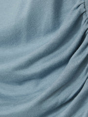 9-13 yrs Ruched Vest Top in Blue