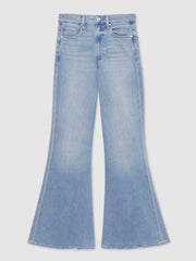 Paige Shorts in Light Blue