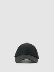 Embroidered Logo Tech Baseball Cap in Black
