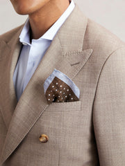 Pocket Squares in Chocolate Brown