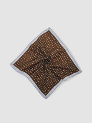 Pocket Squares in Chocolate Brown