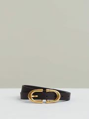Horseshoe Belt in Chocolate