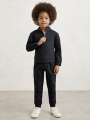 9-13 yrs Interlock Sweatshirt and Trousers Set in Navy Blue